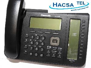 Panasonic KX-NT556X-B IP rendszertelefon fekete színben a KX-NS500/700/1000, KX-NCP500/1000 alközpontokhoz