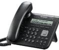 Panasonic KX-UT123NE-B SIP Telefon (POE) - Fekete színben